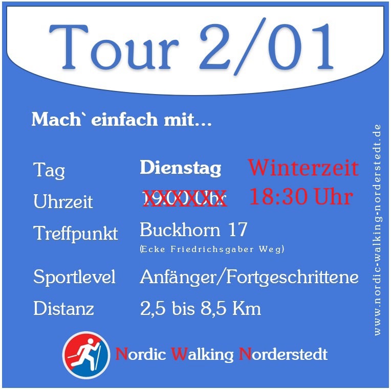 Nordic Walking Norderstedt Tour 201